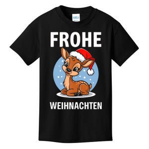 Merry Christmas Deer Frohe Weihnachten Tank Top Kids T-Shirt