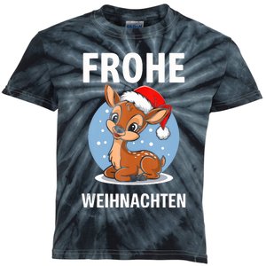 Merry Christmas Deer Frohe Weihnachten Tank Top Kids Tie-Dye T-Shirt