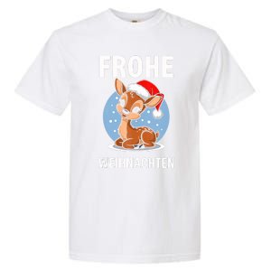 Merry Christmas Deer Frohe Weihnachten Tank Top Garment-Dyed Heavyweight T-Shirt