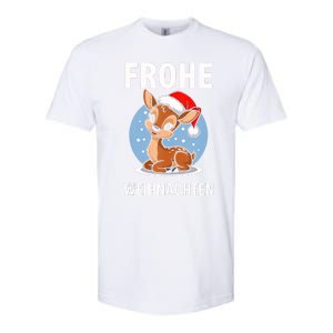 Merry Christmas Deer Frohe Weihnachten Tank Top Softstyle CVC T-Shirt