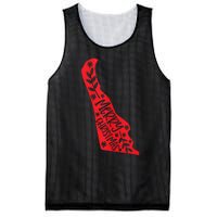 Merry Christmas Delaware Tank Top Mesh Reversible Basketball Jersey Tank