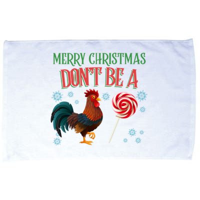 Merry Christmas DonT Be A Cock Sucker Christmas Microfiber Hand Towel