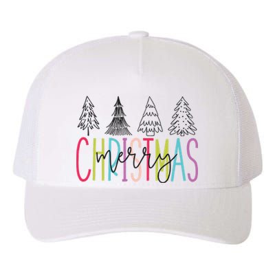 Merry Christmas Dtf Transfer Ready To Press Direct To Film Hot Yupoong Adult 5-Panel Trucker Hat