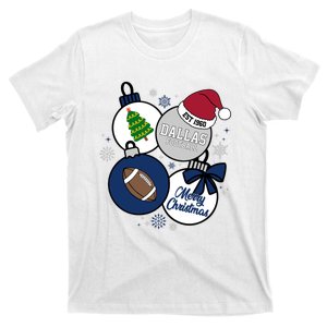 Merry Christmas Dallas Football Est 1960 T-Shirt