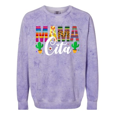 Mamacita Cinco De Mayo 5 De Mayo Cactus Fiesta Cool Gift Colorblast Crewneck Sweatshirt