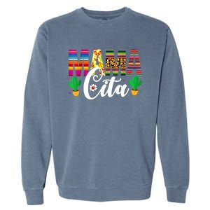 Mamacita Cinco De Mayo 5 De Mayo Cactus Fiesta Cool Gift Garment-Dyed Sweatshirt