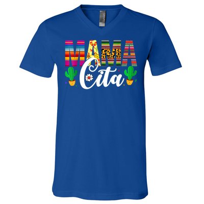 Mamacita Cinco De Mayo 5 De Mayo Cactus Fiesta Cool Gift V-Neck T-Shirt