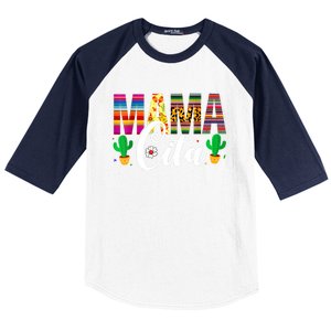 Mamacita Cinco De Mayo 5 De Mayo Cactus Fiesta Cool Gift Baseball Sleeve Shirt