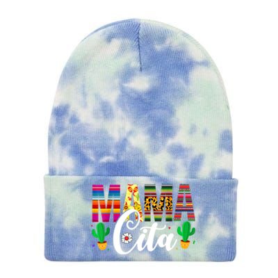 Mamacita Cinco De Mayo 5 De Mayo Cactus Fiesta Cool Gift Tie Dye 12in Knit Beanie