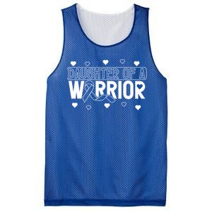 Melanoma Cancer Daughter Skin Cancer Ribbon Awareness Gift Mesh Reversible Basketball Jersey Tank