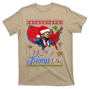 Merry Christmas Donald Trump Santa Family Xmas T-Shirt