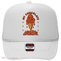 My Chocolate Dream Ice Cream High Crown Mesh Back Trucker Hat