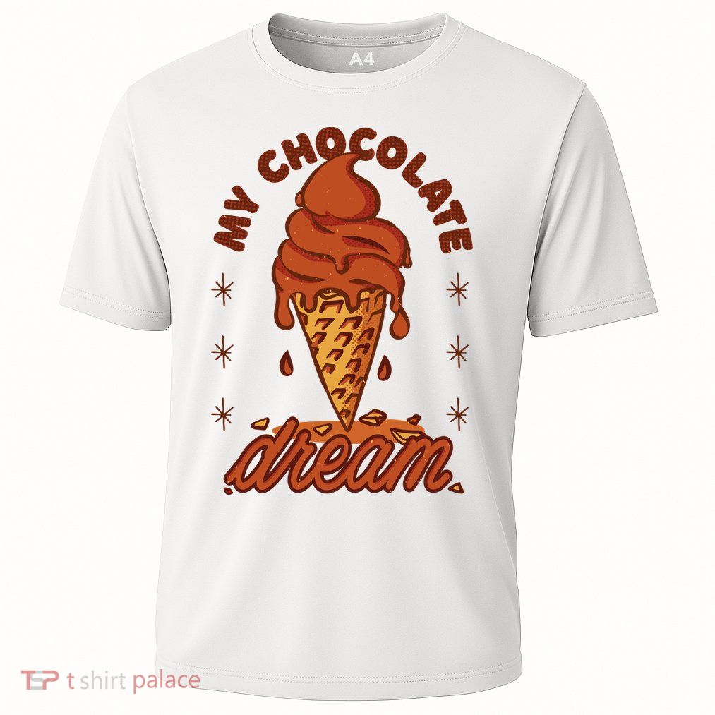 My Chocolate Dream Ice Cream Performance Shirt