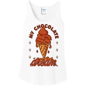 My Chocolate Dream Ice Cream Ladies Essential Tank