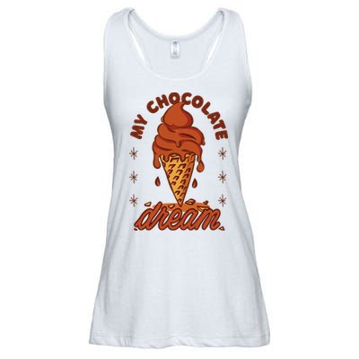 My Chocolate Dream Ice Cream Ladies Essential Flowy Tank
