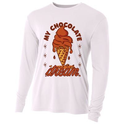 My Chocolate Dream Ice Cream Cooling Performance Long Sleeve Crew