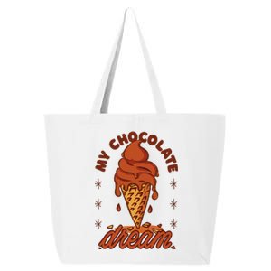 My Chocolate Dream Ice Cream 25L Jumbo Tote