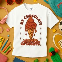 My Chocolate Dream Ice Cream Kids T-Shirt