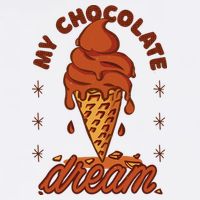 My Chocolate Dream Ice Cream Kids T-Shirt