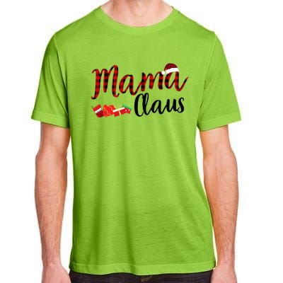 Mama Claus Daddy Claus Claus Mama Claus Pajamas Cute Gift Adult ChromaSoft Performance T-Shirt