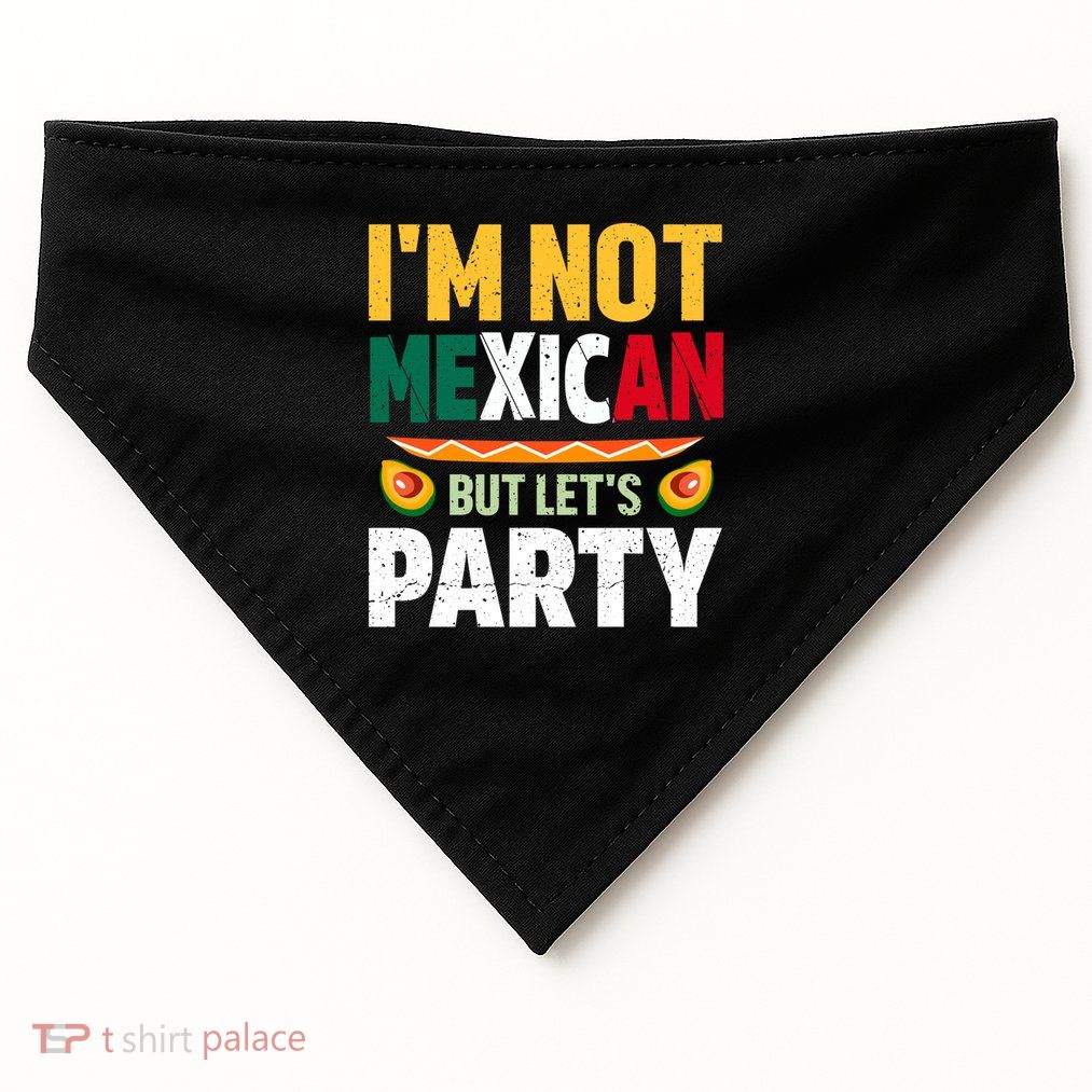 Mexican Cinco De Mayo Celebration USA-Made Doggie Bandana