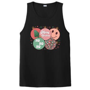 Merry Christmas Disco Ball Ho Ho Ho PosiCharge Competitor Tank