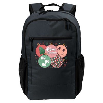 Merry Christmas Disco Ball Ho Ho Ho Daily Commute Backpack