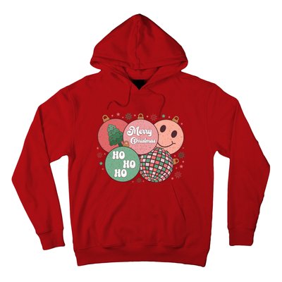 Merry Christmas Disco Ball Ho Ho Ho Hoodie