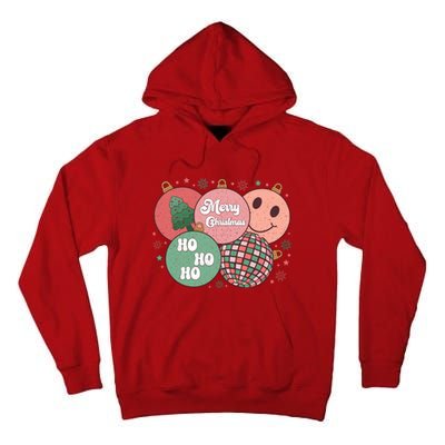 Merry Christmas Disco Ball Ho Ho Ho Tall Hoodie