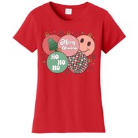 Merry Christmas Disco Ball Ho Ho Ho Women's T-Shirt