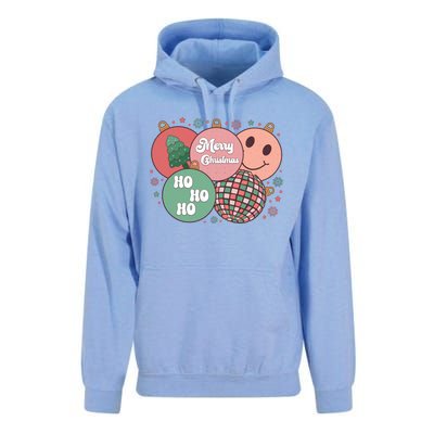 Merry Christmas Disco Ball Ho Ho Ho Unisex Surf Hoodie