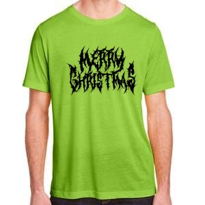 Merry Christmas. Death Metal Black Metal Funny Goth Xmas Adult ChromaSoft Performance T-Shirt