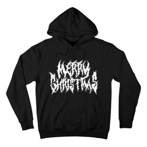 Merry Christmas. Death Metal Black Metal Funny Goth Xmas Hoodie