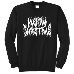 Merry Christmas. Death Metal Black Metal Funny Goth Xmas Sweatshirt