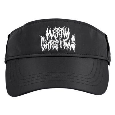 Merry Christmas. Death Metal Black Metal Funny Goth Xmas Adult Drive Performance Visor