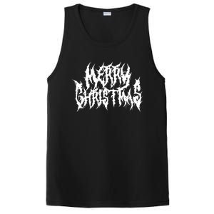 Merry Christmas. Death Metal Black Metal Funny Goth Xmas PosiCharge Competitor Tank