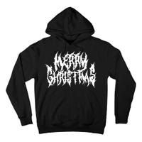 Merry Christmas. Death Metal Black Metal Funny Goth Xmas Tall Hoodie