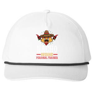 Mexican Cinco De Mayo Fiesta Nacho Average Personal Trainer Gift Snapback Five-Panel Rope Hat