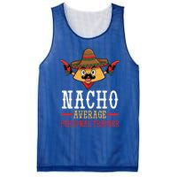 Mexican Cinco De Mayo Fiesta Nacho Average Personal Trainer Gift Mesh Reversible Basketball Jersey Tank