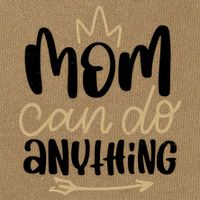 Mom Can Do Anything Cute Gift Cotton Canvas Backpack
