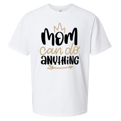 Mom Can Do Anything Cute Gift Sueded Cloud Jersey T-Shirt