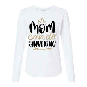 Mom Can Do Anything Cute Gift Womens Cotton Relaxed Long Sleeve T-Shirt