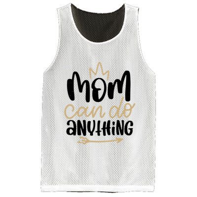 Mom Can Do Anything Cute Gift Mesh Reversible Basketball Jersey Tank