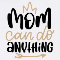 Mom Can Do Anything Cute Gift Mesh Reversible Basketball Jersey Tank