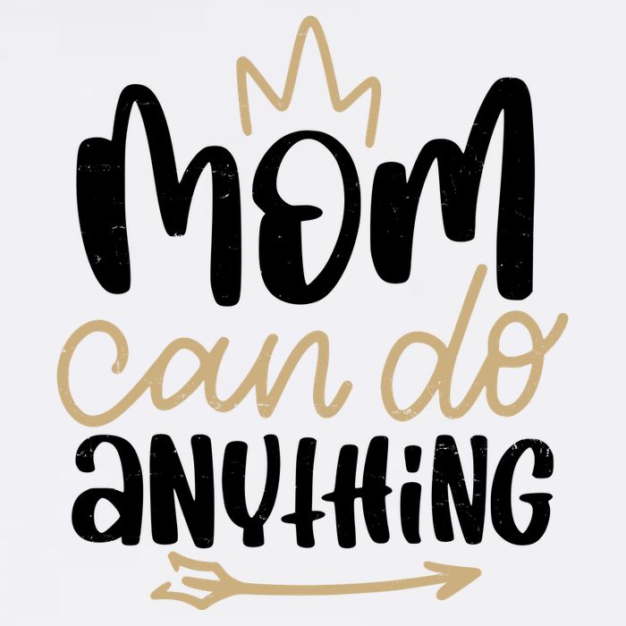 Mom Can Do Anything Cute Gift Mesh Reversible Basketball Jersey Tank