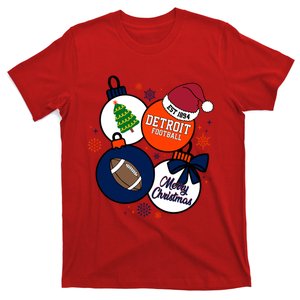 Merry Christmas Detroit Baseball Est 1894 T-Shirt