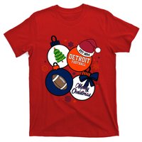 Merry Christmas Detroit Baseball Est 1894 T-Shirt