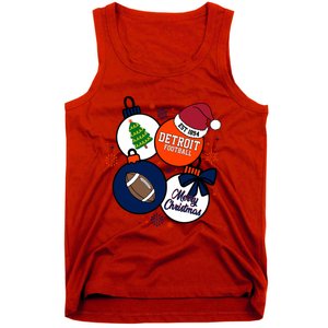 Merry Christmas Detroit Baseball Est 1894 Tank Top