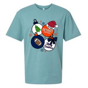 Merry Christmas Detroit Baseball Est 1894 Sueded Cloud Jersey T-Shirt