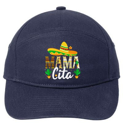 Mamacita Cinco De Mayo 5 De Mayo Cactus Fiesta MotherS Day 7-Panel Snapback Hat